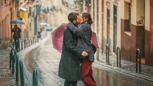 Love at First Kiss 2023 Hindi Dual Audio HDRip 720p – 480p