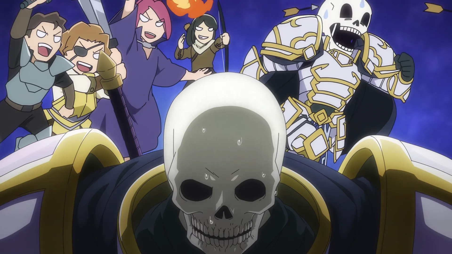 Skeleton Knight in Another World 2026 Season 1 Hindi - English - Japanese  Audio WEB-DL 720p - 1080p [EP - 01 Added]