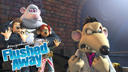Flushed Away (2006) Hindi Dual Audio 480p BluRay 300MB