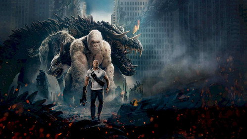 Rampage (2018) Hindi (Original) Dual Audio BluRay Hevc [180MB]