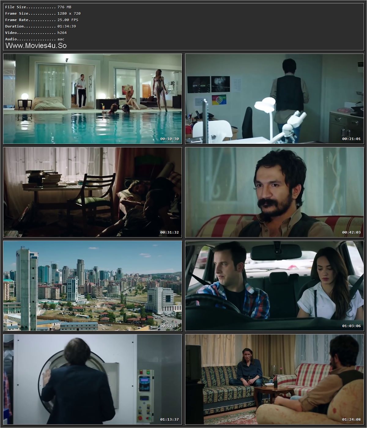 Behzat Ç. Ankara Yaniyor (2013) Hindi Dual Audio HDRip 720p – 480p