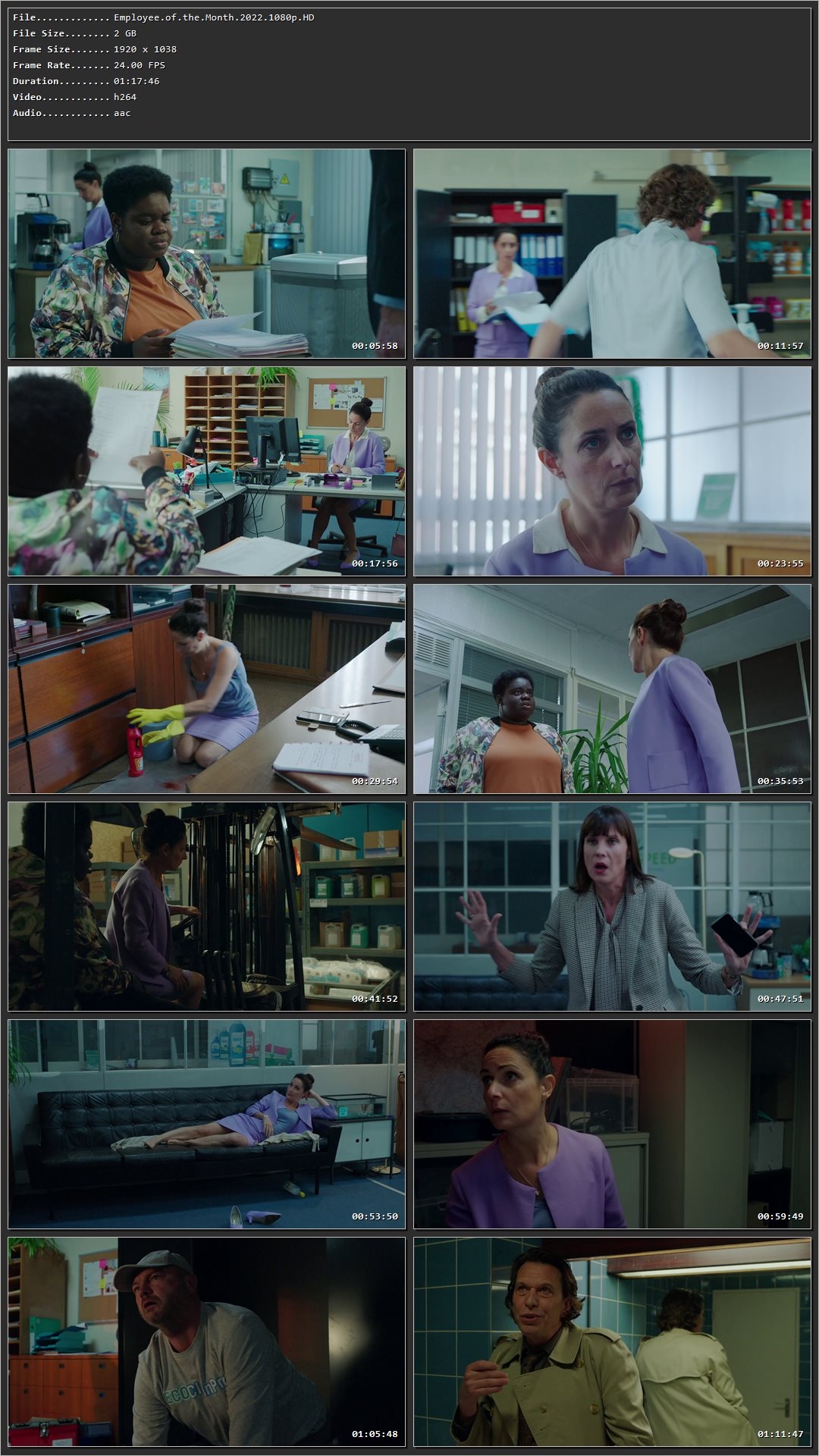 Employee of the Month (2022) Hindi Dual Audio HDRip 1080p - 720p - 480p
