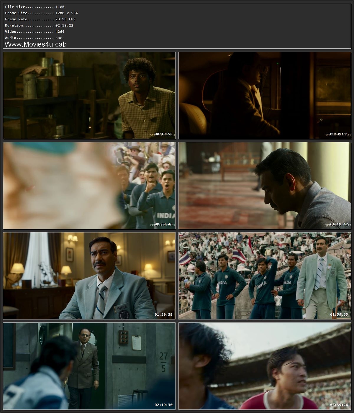 Maidaan (2024) Hindi HDRip 720p – 480p – 1080p