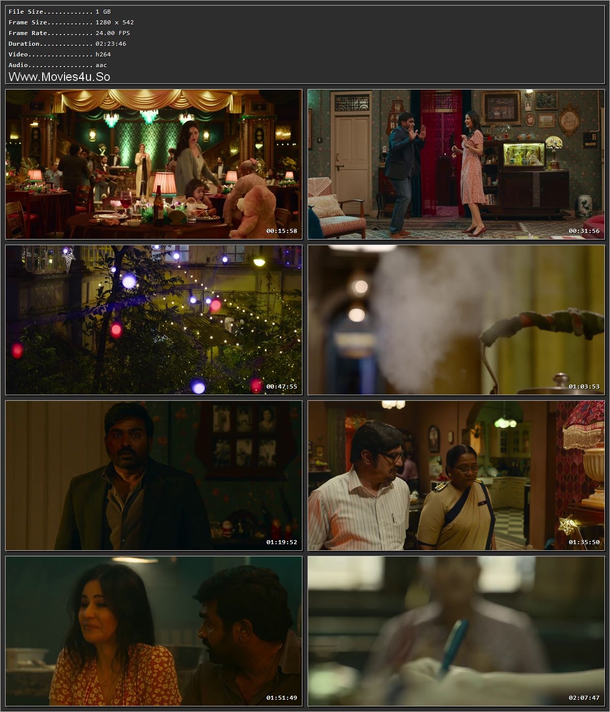 Merry Christmas 2024 Hindi HDTS 720p – 480p