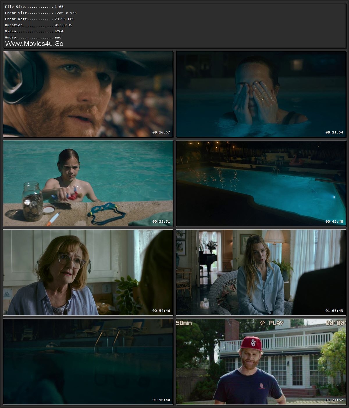 Night Swim (2024) Hindi Dual Audio HDRip 720p – 480p