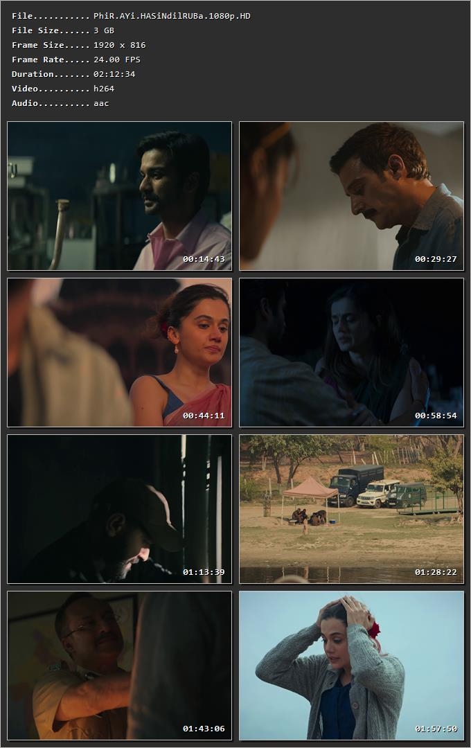 Phir Aayi Hasseen Dillruba (2024) Hindi HDRip 720p – 480p – 1080p