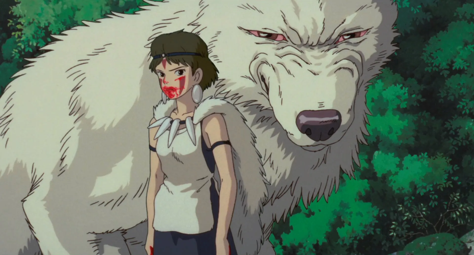Princess Mononoke (1997) Hindi Dual Audio 720p BluRay [1.2GB]