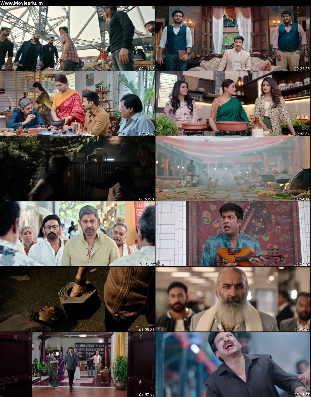 Ramabanam (2023) [Hindi ORG DD 5.1 – Telugu] Dual Audio HDRip 720p – 480p