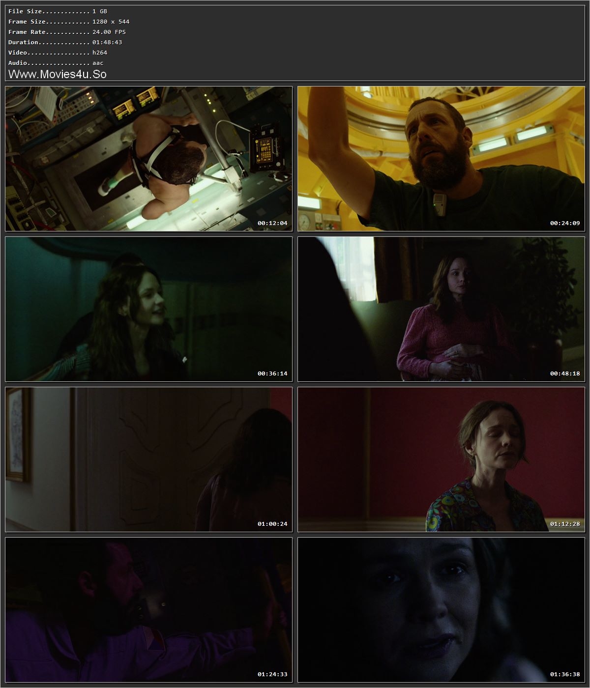 Spaceman (2024) Hindi Dual Audio HDRip 720p – 480p