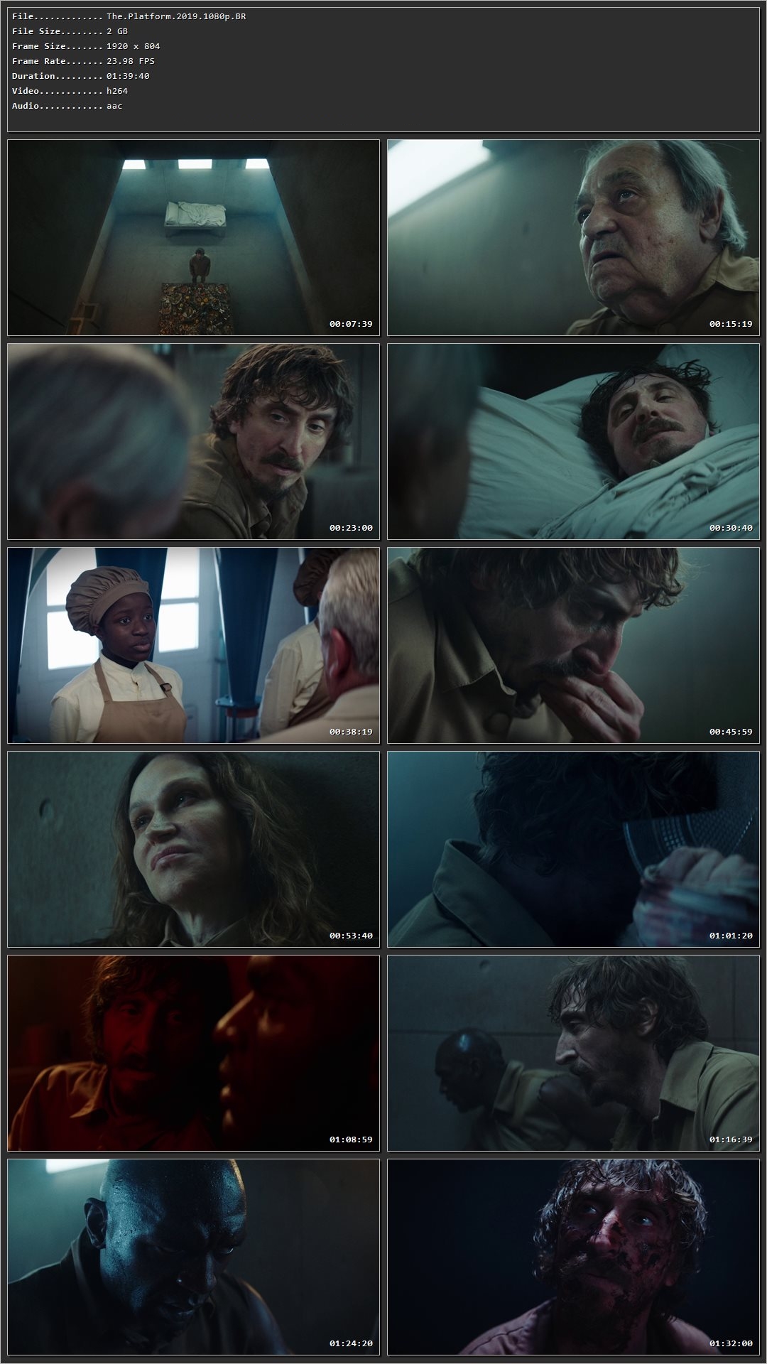 The Platform (2019) Hindi Dual Audio HDRip 1080p - 720p - 480p