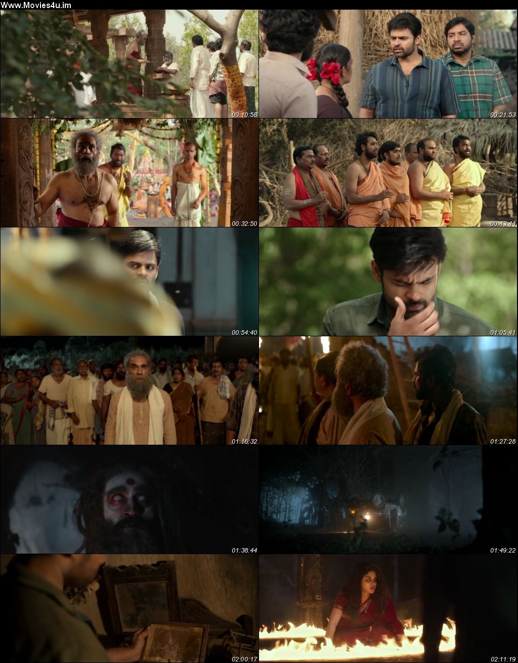 Virupaksha (2023) (Hindi – Telugu) Dual Audio UnCut HDRip 720p – 480p