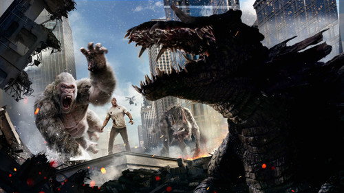 Rampage (2018) Hindi (Original) Dual Audio BluRay Hevc [180MB]